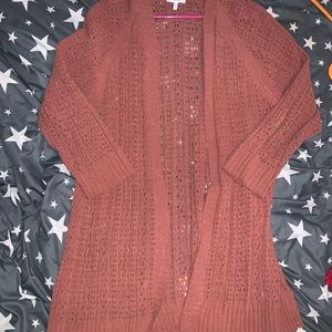 Maurice’s crochet duster cardigan